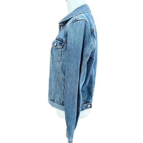 GAP denim button front jacket size S - Picture 5 of 7